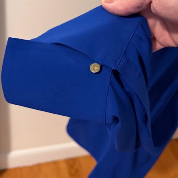 Calvin Klein Blue Tunic Blouse - Picture 5 of 8